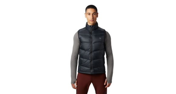 Mountain Hardwear Mt. Eyak Down Vest - Men's, Black, Medium, OM8279010-M