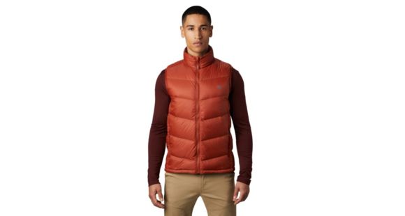 Mountain Hardwear Mt. Eyak Down Vest - Men's, Rusted, Small, OM8279801-S