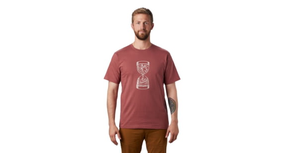 Mountain Hardwear MTN &amp; Sea Hourglass Short Sleeve Shirt - Mens, Washed Rock, Medium, 1881541679-Washed Rock-M