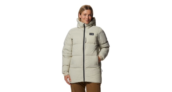 Mountain Hardwear Nevadan Down Parka - Women's, Large, Wild Oyster, 2004191284-Wild Oyster-L