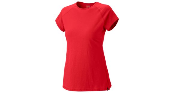 Mountain Hardwear Nimba Short Sleeve Tee - Women's-Poppy Red-Small
