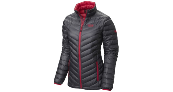 Mountain Hardwear Nitrous Down Jacket - Women's-Graphite/Bright Rose-Small
