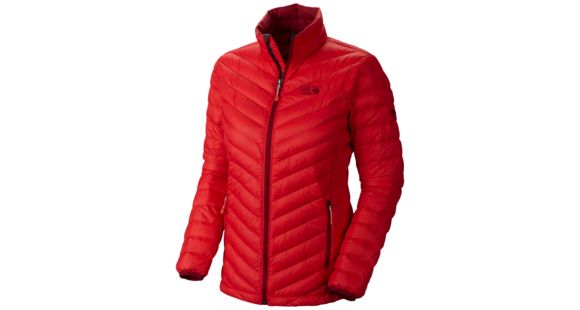 Mountain Hardwear Nitrous Down Jacket - Women's-Red Hibiscus-Large