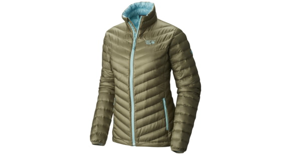 Mountain Hardwear Nitrous Down Jacket - Women's-Stone Green-Small