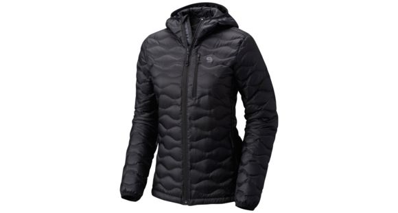 Mountain Hardwear Nitrous Hooded Down Insulated Jacket - Women's, Black, Large, 1732261010-L