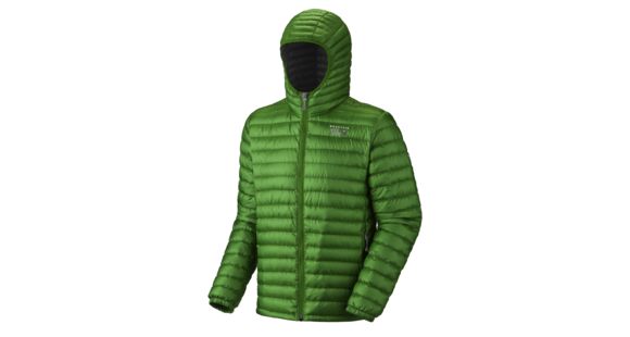 Mountain Hardwear Nitrous Hooded Down Jacket - Men's-Jungle-Large