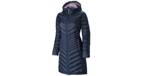 Mountain Hardwear Nitrous Hooded Down Parka - Women's-Zinc-Small