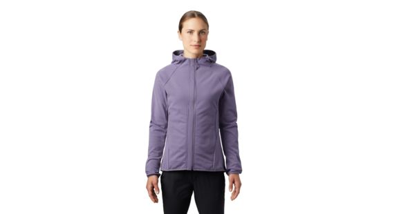 Mountain Hardwear Norse Peak 2 Full Zip Hoody - Women's, Dusted Sky, Small, OL8644549-S