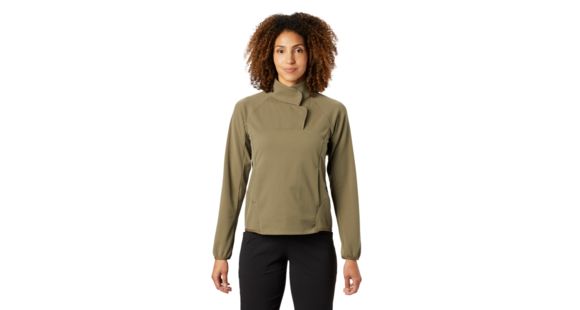 Mountain Hardwear Norse Peak 2 Pullover - Women's, Light Army, Medium, 1881741333-M