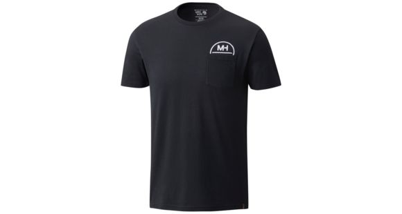 Mountain Hardwear North Palisade Short Sleeve T-Shirt - Men's, Black, XL, 1788671010-XL