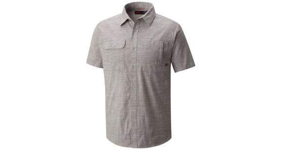 Mountain Hardwear Outpost Short Sleeve Shirt - Men's, Green Fade, M, 1771481393-M
