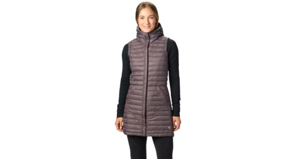 Mountain Hardwear PackDown Vest - Women's, Purple Dusk, Large, 1732461579-L