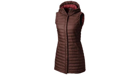 Mountain Hardwear PackDown Vest, Woodsmoke, L, 1732461266-L