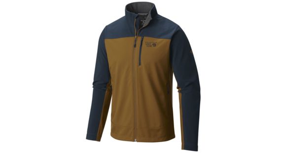 Mountain Hardwear Paladin Jacket - Men's-Golden Brown/Hardwear Navy-Large