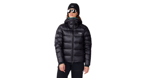 Mountain Hardwear Phantom Alpine Down Hooded Jacket - Women's, Black, M, 2092811-010-XL