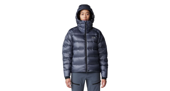 Mountain Hardwear Phantom Alpine Down Hooded Jacket - Women's, Blue Slate, XXL, 2092811-417-XL