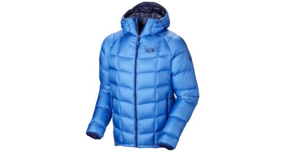 Mountain Hardwear Phantom Hooded Down Jacket - Men's-Hyper Blue-Small