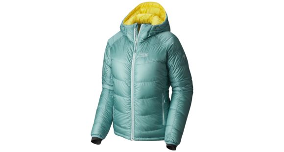 Mountain Hardwear Phantom Hooded Down Jacket - Women's-Spruce Blue-Medium