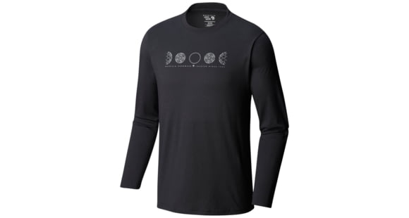 Mountain Hardwear Phases of the Space Station Long Sleeve, Black, XXL, 1792821010-XXL