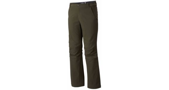 Mountain Hardwear Piero Pant - Men's-Peatmoss-Short Inseam-36 Waist
