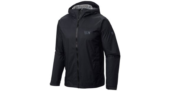 Mountain Hardwear Plasmic Ion Jacket - Men's-Black-XX-Large