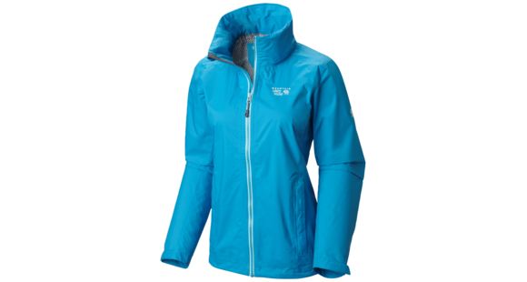 Mountain Hardwear Plasmic Ion Jacket - Women's-Ocean Blue-X-Small