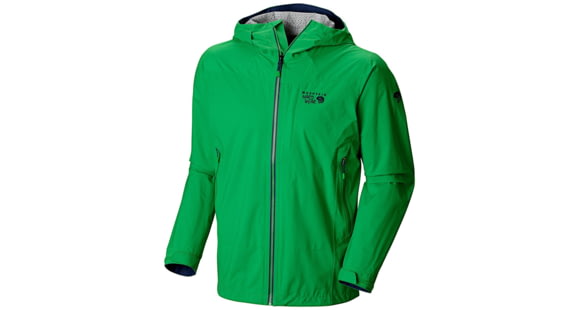 Mountain Hardwear Plasmic Jacket - Men's-Fuse Green-Small