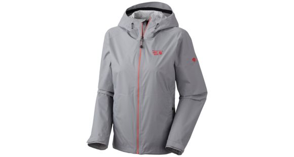Mountain Hardwear Plasmic Jacket - Women's-Steam-X-Large