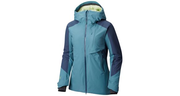 Mountain Hardwear Polara Ski Insulated Jacket - Women's, Lakeshore Blue, Large, 1812221328-L