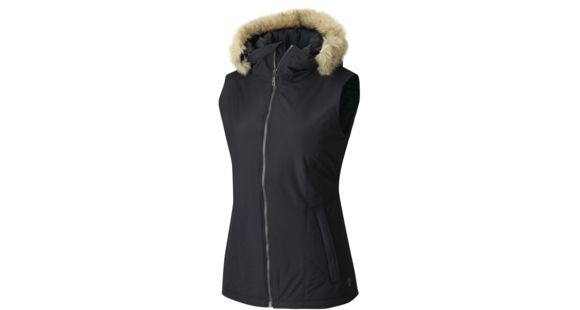Mountain Hardwear Potrero Insulated Vest - Women's-Black/Black-Medium