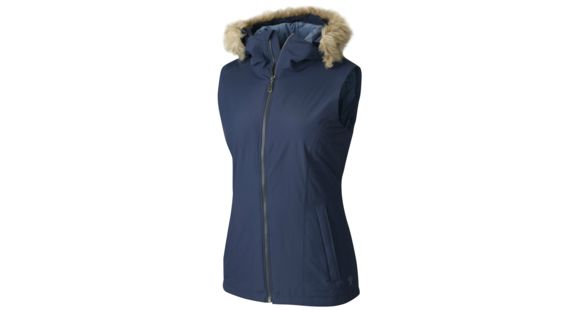 Mountain Hardwear Potrero Insulated Vest - Women's-Zinc-Large