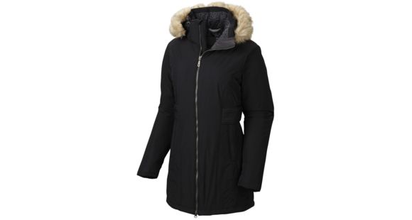 Mountain Hardwear Potrero Parka - Women's-Black-X-Small
