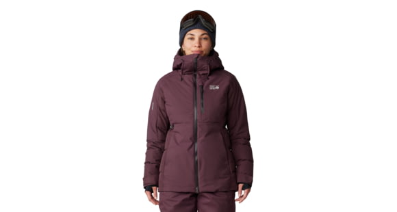 Mountain Hardwear Powder Maven Down Jacket - Women's, Blackberry, Medium, 2092931513-M