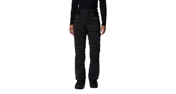 Mountain Hardwear Powder Quest Pant - Women's, Large, Black, 2004131010-Black-L-R