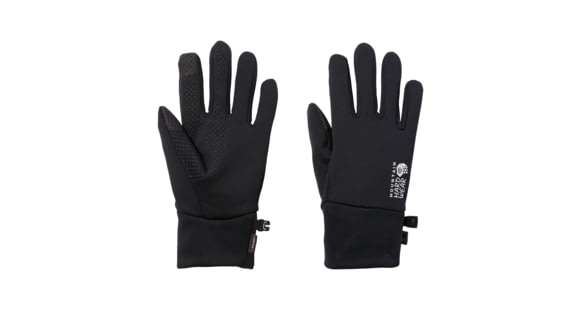 Mountain Hardwear Power Stretch Stimulus Glove - Unisex, Black, XXS, 2015911-010-XXS