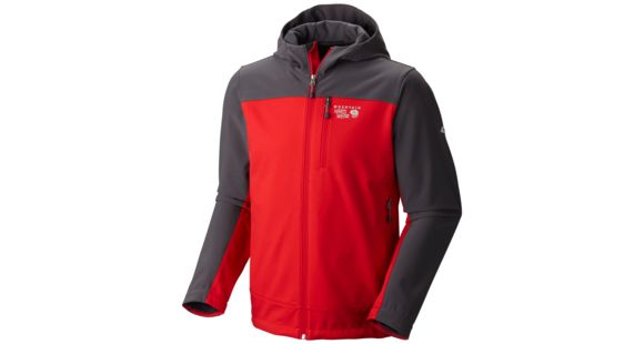 Mountain Hardwear Principio Hybrid Jacket - Men's-Shark/Black-XX-Large
