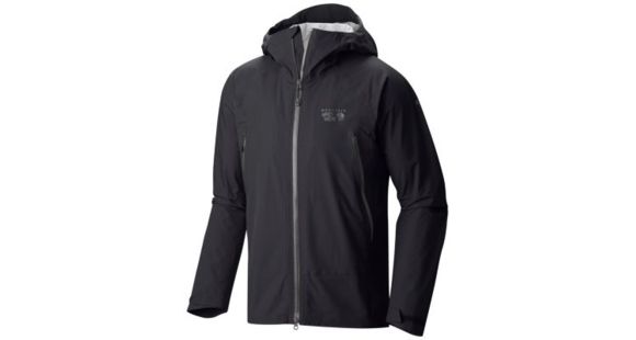 Mountain Hardwear Quasar Lite Jacket - Men's-Black-Medium, OM6451090-M