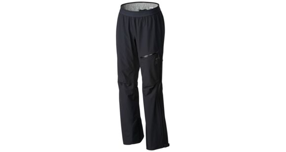 Mountain Hardwear Quasar Lite Pant - Women's -Black-Regular Inseam-Small