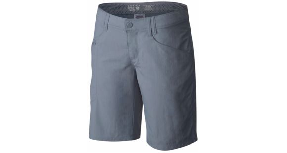 Mountain Hardwear Ramesa 9 in Shorts - Women's -Tradewinds Grey-6
