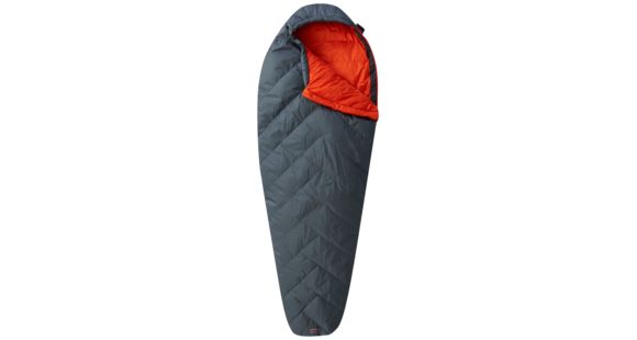 Mountain Hardwear Ratio 32F/0C Down Sleeping Bag, Graphite, Reg, 1541151053-REG-RH