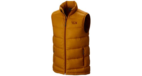Mountain Hardwear Ratio Down Vest - Men's-Desert Gold-Small