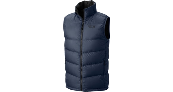 Mountain Hardwear Ratio Down Vest - Men's-Zinc-Medium