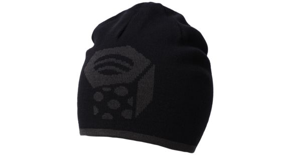 Mountain Hardwear Reversible Dome Beanie Hat, Black, Shark, One Size, 1796561010-O/S
