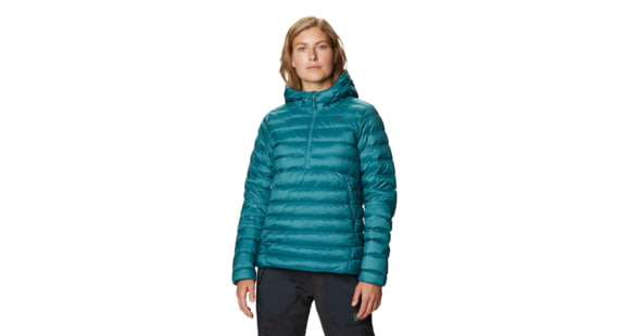 Mountain Hardwear Rhea Ridge Pullover - Women's, Washed Turq, Medium, OL8184447-M