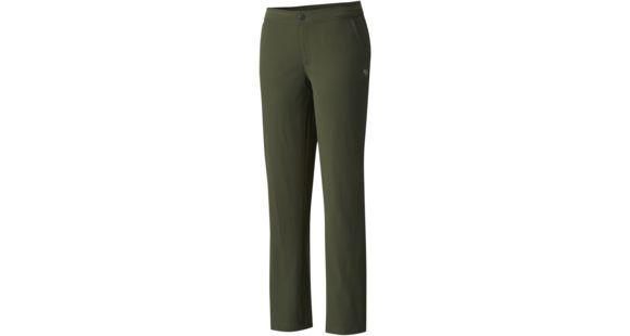 Mountain Hardwear Right Bank Lined Pant - Women's-Surplus Green-Regular Inseam-8