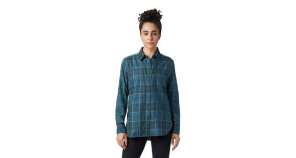 Mountain Hardwear Riley Long Sleeve Shirt - Women's, Icelandic, Medium, OL7759324-M