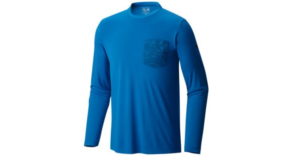 Mountain Hardwear River Gorge Long Sleeve Cree Shirt - Men's-Dark Compass-Medium