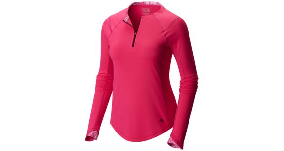 Mountain Hardwear River Gorge LongSleeve T - Women's-Pink Burst-Medium