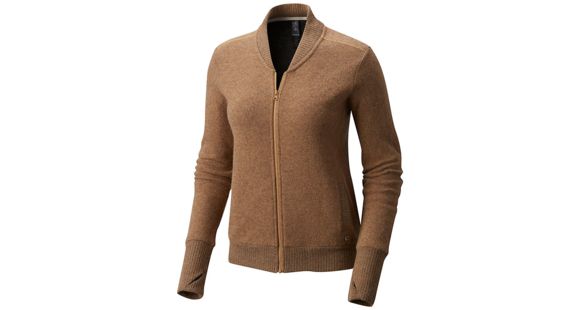 Mountain Hardwear Sarafin Bomber with Long Sleeve - Women's, Buck, Small, 1677481263-S