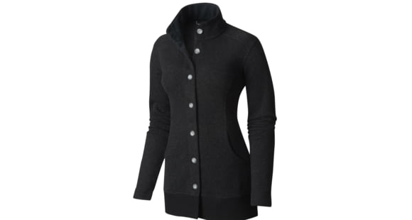 Mountain Hardwear Sarafin Button Front Sweater - Women's-Black-X-Small